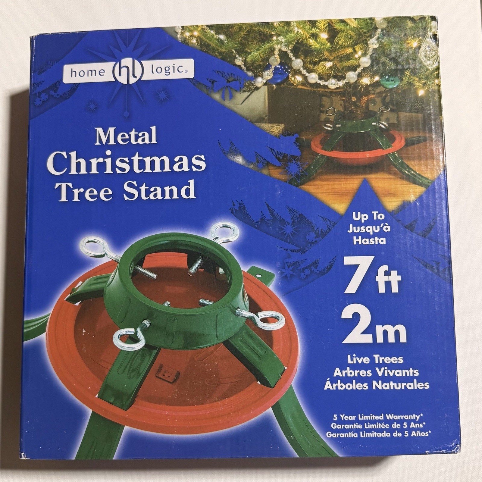 Cin-Tec four-leg steel Christmas tree stand